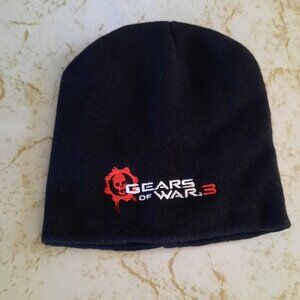 Gears of War 3 (Xbox 360 game) Promo Knit Beanie/ Skull Cap NWOT! - Black, OS